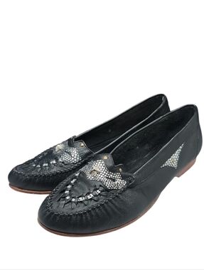 Vintage Armadillos Sandy Western Loafers Moccasins Embellished Size Women's 8.5